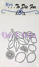 Load image into Gallery viewer, Dies ... to die for LLC metal cutting die - Lemon and Limes