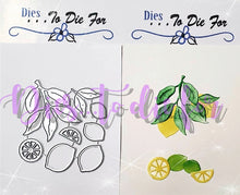 Load image into Gallery viewer, Dies ... to die for LLC metal cutting die - Lemon and Limes