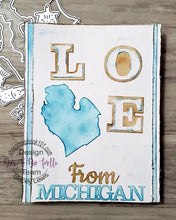 Load image into Gallery viewer, Dies ... to die for LLC metal cutting die - states - Michigan