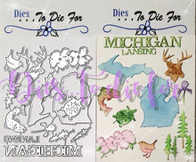 Load image into Gallery viewer, Dies ... to die for LLC metal cutting die - states - Michigan