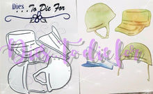 Load image into Gallery viewer, Dies ... to die for LLC  metal cutting die -  Military hats