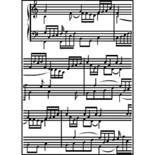 Load image into Gallery viewer, Gary Burlin Embossing folder - Music Notes