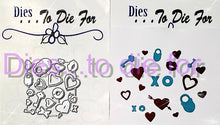 Load image into Gallery viewer, Dies ... to die for LLC metal cutting die - PJ's Pajamas addons Love / Valentines Day