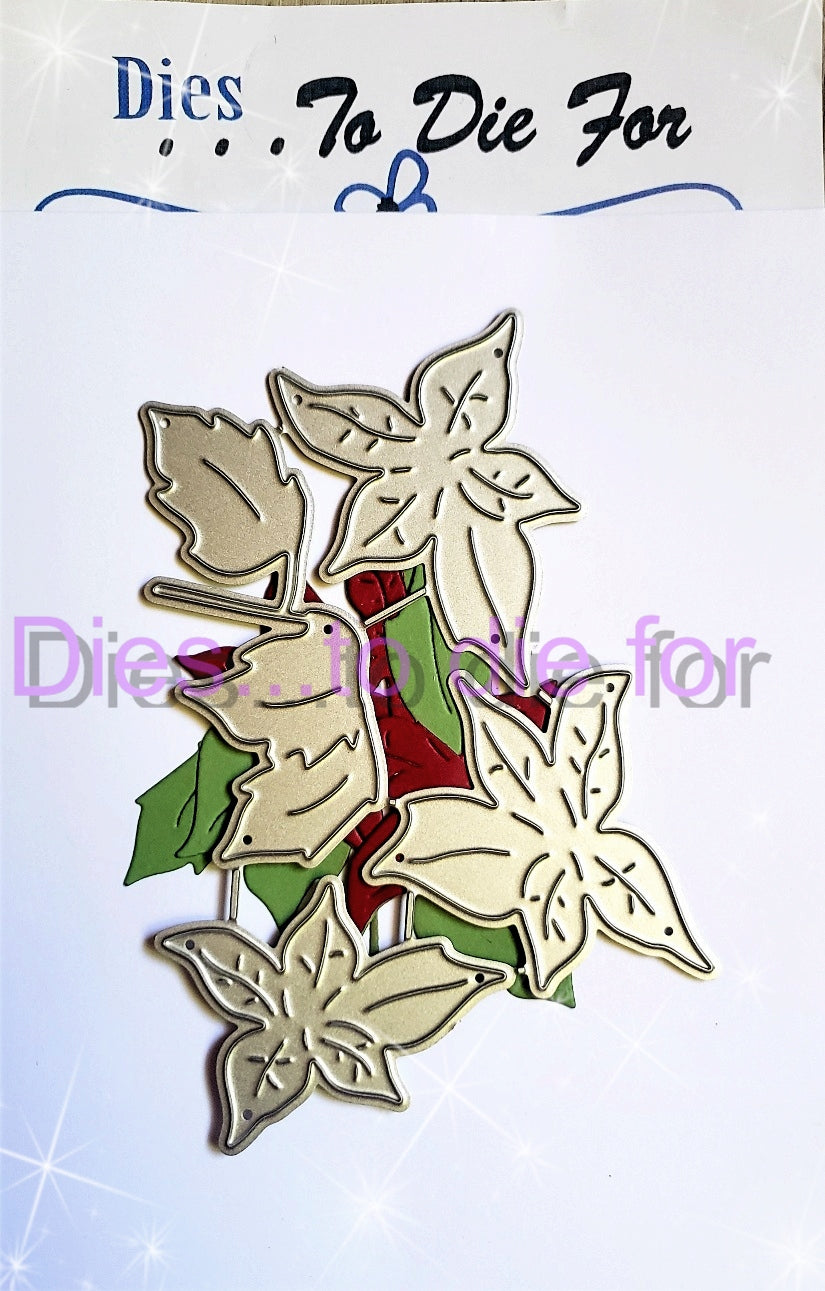 Dies ... to die for LLC metal cutting die - poinsettia stem
