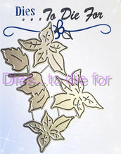 Load image into Gallery viewer, Dies ... to die for LLC metal cutting die - poinsettia stem