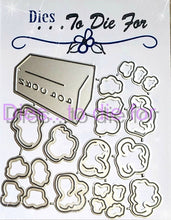 Load image into Gallery viewer, Dies ... to die for LLC metal cutting die - Popcorn and bucket