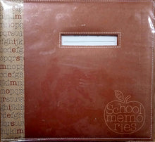 Load image into Gallery viewer, MBI scrapbook album 12" x 12" school - School memories red