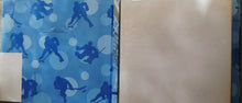 Load image into Gallery viewer, MBI scrapbook album 12" x 12" sports - Hockey - edge is faded