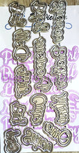 Load image into Gallery viewer, Dies ... to die for LLC metal cutting die -  Seasons Baby words