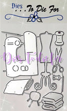 Load image into Gallery viewer, Dies ... to die for LLC metal cutting die - Sewing machine set