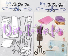 Load image into Gallery viewer, Dies ... to die for LLC metal cutting die - Sewing machine set