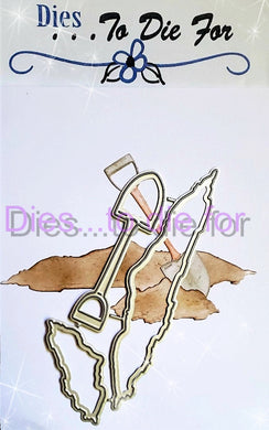 Dies ... to die for LLC metal cutting die - Shovel and dirt mounds