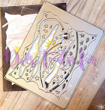Load image into Gallery viewer, Dies ... to die for LLC metal cutting die - sky /  cloud frame plate
