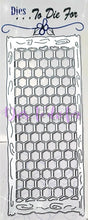 Load image into Gallery viewer, Dies... to die for LLC  metal cutting die - Slimline chicken wire background