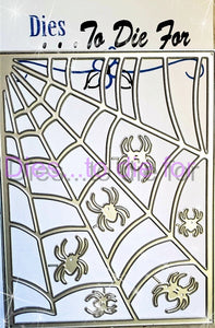 Dies ... to die for LLC metal cutting die - Spider web background plate