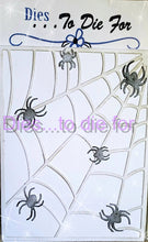 Load image into Gallery viewer, Dies ... to die for LLC metal cutting die - Spider web background plate