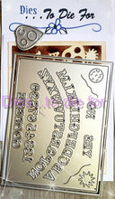Load image into Gallery viewer, Dies ... to die for LLC metal cutting die - Spirit Board