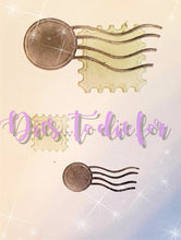 Load image into Gallery viewer, Dies ... to die for LLC metal cutting die - stamp and cancellation