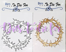 Load image into Gallery viewer, Dies ... to die for LLC metal cutting die - Crown of Thorns wreath