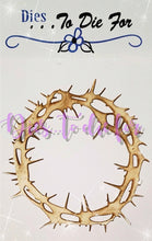 Load image into Gallery viewer, Dies ... to die for LLC metal cutting die - Crown of Thorns wreath