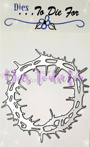 Dies ... to die for LLC metal cutting die - Crown of Thorns wreath