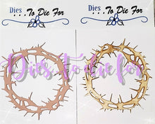 Load image into Gallery viewer, Dies ... to die for LLC metal cutting die - Crown of Thorns wreath