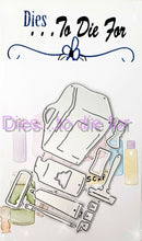 Load image into Gallery viewer, Dies ... to die for LLC metal cutting die - States - Toiletry bag Luggage