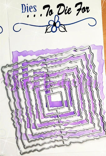 Dies ... to die for metal cutting die - Torn edge square set redesign 2025