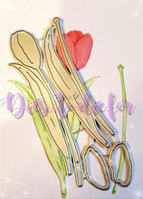 Load image into Gallery viewer, Dies ... to die for LLC metal cutting die - large tulip