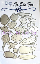 Load image into Gallery viewer, Dies ... to die for LLC metal cutting die - Veggies - Vegetable medley