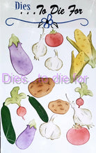 Load image into Gallery viewer, Dies ... to die for LLC metal cutting die - Veggies - Vegetable medley