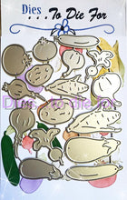 Load image into Gallery viewer, Dies ... to die for LLC metal cutting die - Veggies - Vegetable medley
