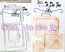 Load image into Gallery viewer, Dies ... to die for LLC metal cutting die - States - Vintage Luggage