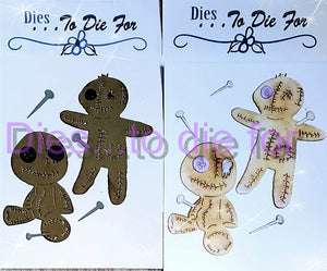 Dies ... to die for LLC metal cutting die - Voo Doo rag doll