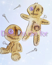 Load image into Gallery viewer, Dies ... to die for LLC metal cutting die - Voo Doo rag doll