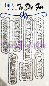 Dies ... to die for LLC metal cutting die  - You are