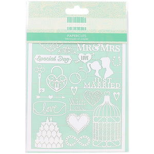 First Edition Paper Cuts Wedding