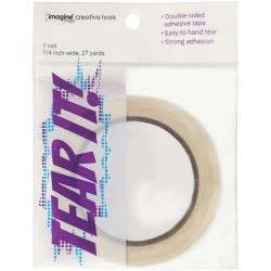 Tear it! Double-sided adhesive tape roll