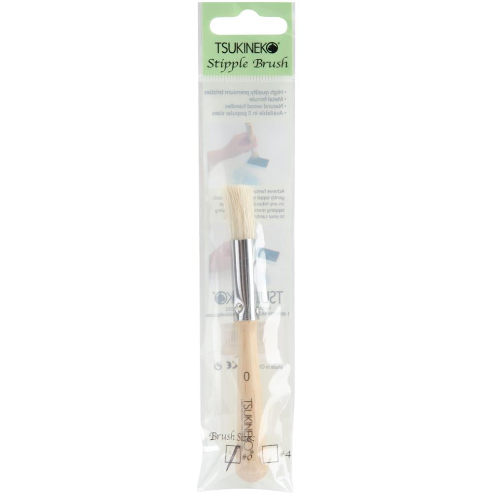TSUKINEKO Stipple Brush #0 - Small
