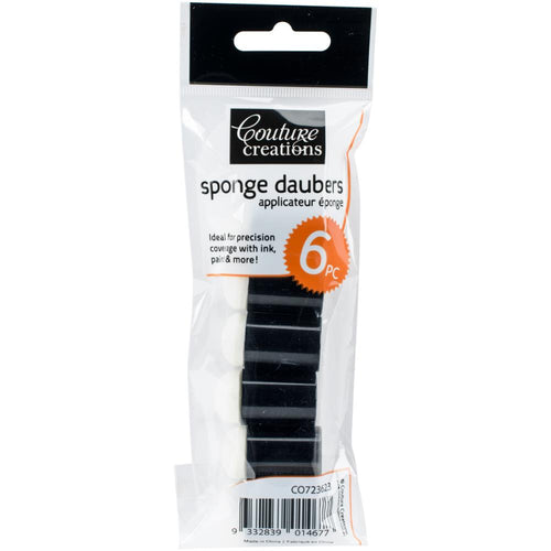 Couture Creations Sponge Daubers 6 / Pkg - Round
