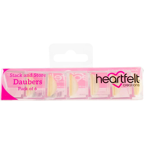 Heartfelt Stack And Store Daubers 6/Pkg - Triangle