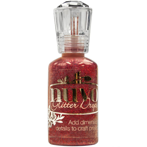 Nuvo Crystal Glitter Drops -  Ruby Slippers