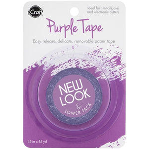 iCraft Removable Purple Tape 1.5"X15yd Roll