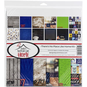 Reminisce Collection Kit 12"x 12" - There's No Place Like Home - Quarantine