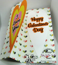 Load image into Gallery viewer, Dies ... to die for metal cutting die - Slimline basic Long Heart - Slim line