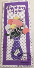 Load image into Gallery viewer, Dies ... to die for metal cutting die -  Long stem roses flower die set