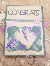 Load image into Gallery viewer, Dies ... to die for metal cutting die - Baby Feet - Foot prints