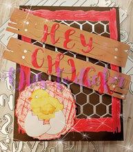 Load image into Gallery viewer, Dies ... to die for metal cutting die - Wood plank / Fence background plate