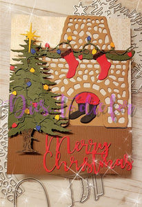 Dies ... to die for metal cutting die - Christmas Lights corner & strand