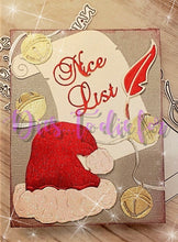 Load image into Gallery viewer, Dies ... to die for metal cutting die - Naughty or Nice List words